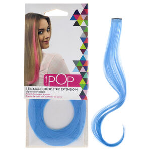 Pop Color Strip Extension - Royal Blue by Hairdo Women 18 Inch Hair Extension